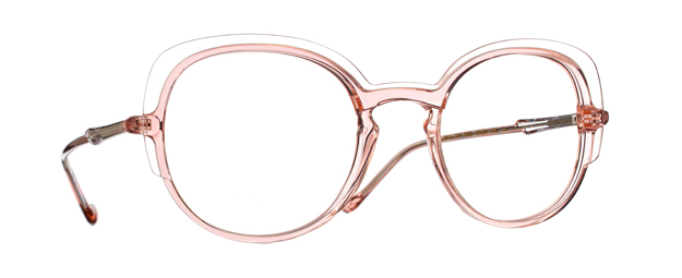 Caroline Abram ENIA - CRISTAL ROSE - 740 stainless steel...