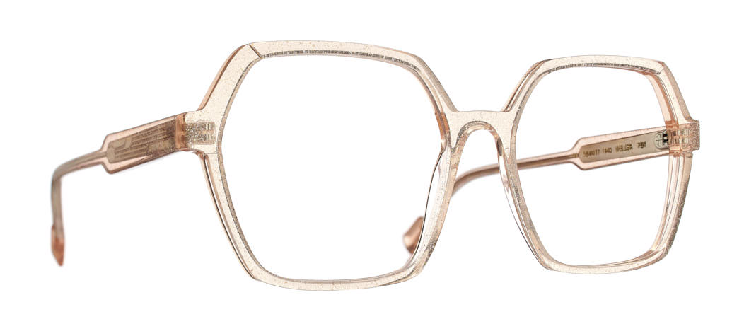 Caroline Abram HELGA - NOIR / CAILLE - 785 stainless steel...