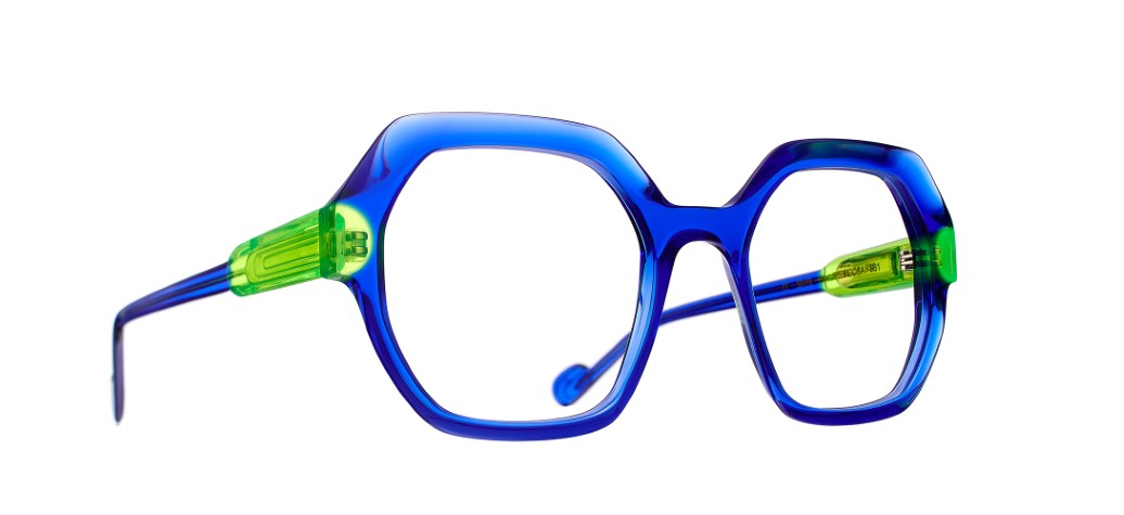 Caroline Abram REBECCA - BLEU / VERT - 931  2100951931 - REBECCA