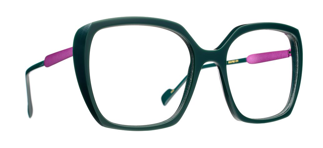 61000236674 ECLIPSE VERT FONCÉ / VIOLET FONCÉ - 674 - ECLIPSE