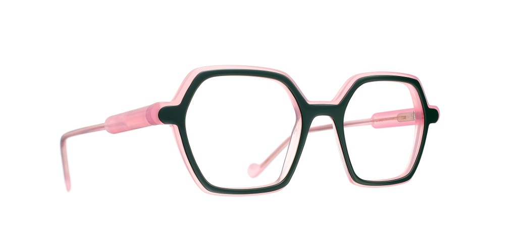 Caroline Abram HYPER - VERT / ROSE CLAIR - 1092  6100341092 -...