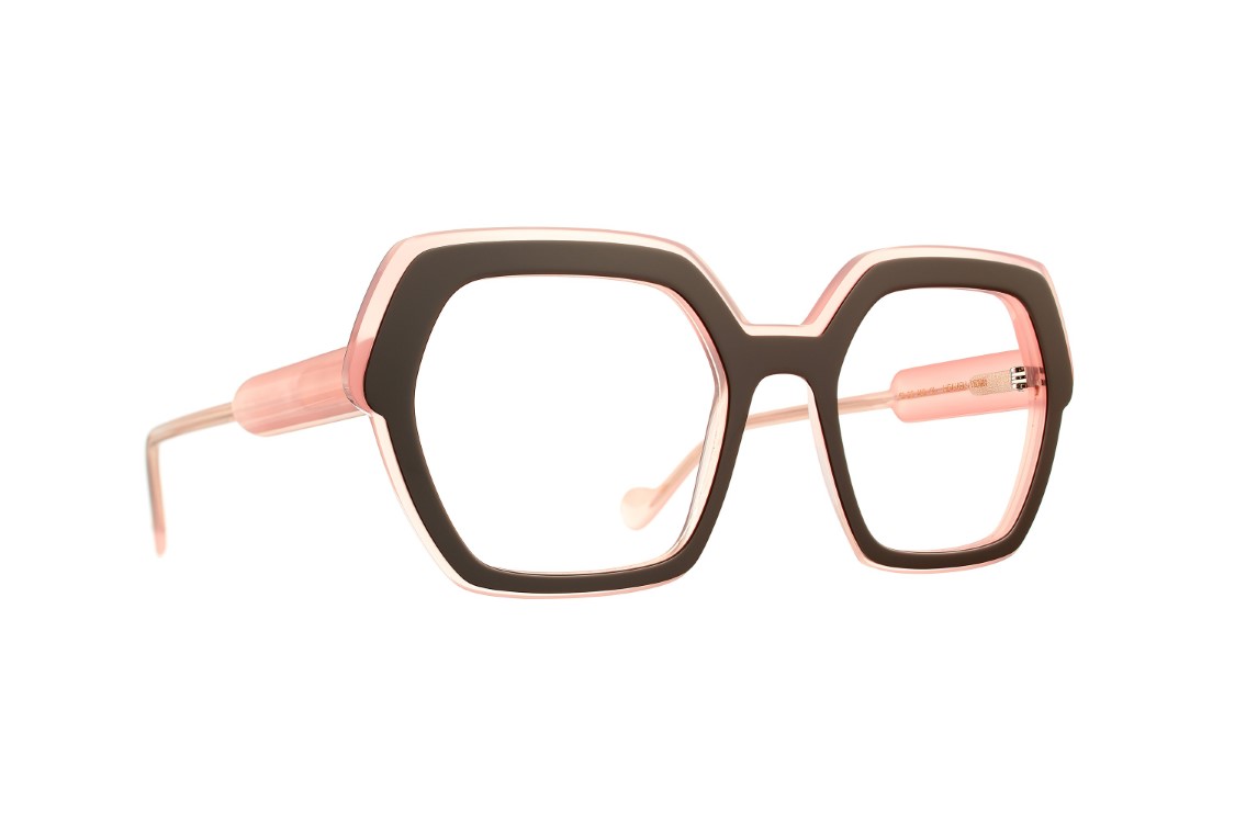 Caroline Abram HEAVEN -  MARRON GRIS / OPALE ROSE - 1094...