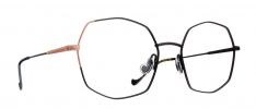 545B VINCENTIAS BLACK / PEACH - VINCENTIAS