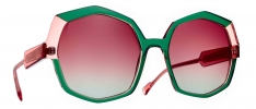 751 HERMINE GREEN / CRYSTAL PINK - HERMINE