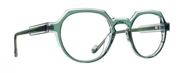 Caroline Abram MINI FRENCHY - GREEN SAGE / LIGHT BLUE ACETATE 1081 -...