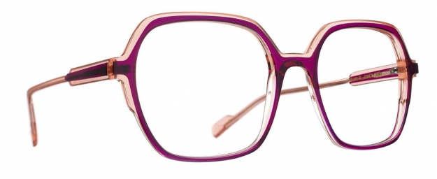 Caroline Abram FANCY - PURPLE / LIGHT CORAL ACETATE 1083 -...