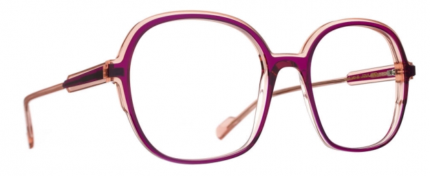 Caroline Abram FOLK - BURGUNDY / PURPLE ACETATE 1080 - FOLK