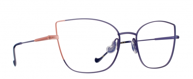 Caroline Abram VEGASUS - BLEU / PRUNE stainless steel 327 -...