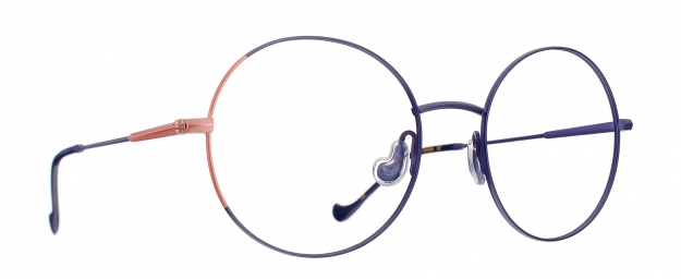 Caroline Abram VENUSIA - BLEU / PRUNE stainless steel 327 -...