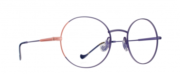 Caroline Abram VIRGINIUM - BLEU / PRUNE stainless steel 327 -...