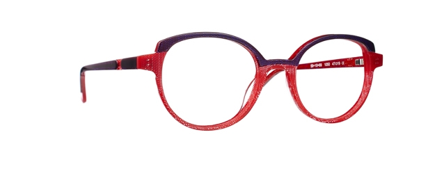 Caroline Abram 69 - PLUM / RED ACETATE 1050 - 69